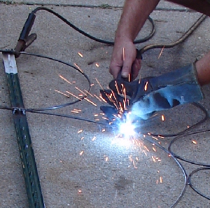 Welding Snowman